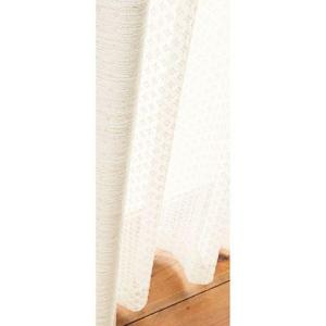 〔形状記憶付き〕透け感のあるデザインレースカーテンの商品写真