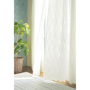 遮熱・UVカットミラーレースカーテン(スカラップ)の商品写真