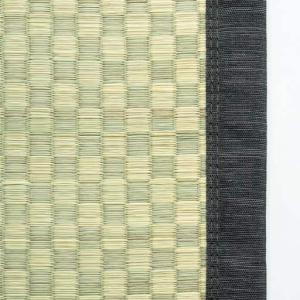 い草カーペット(ヒバ加工・裏貼りあり 日本製い草使用 洋室のフローリングに敷いてもOK) 和室 畳■カラー：ダイヤ) B(地紋 ■サイズ：2畳相当(170×170cm),3畳相当(255×170cm),長4畳相当(340×170cm),4畳半相当(255×255cm),6畳相当(340×255cm),8畳相当(340×340cm),2畳相当(182×182cm),3畳相当(273×182cm),長4畳相当(364×182cm),4畳半相当(273×273cm),6畳相当(364×273cmの商品写真