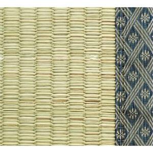 い草カーペット(ヒバ加工・裏貼りなし) 畳の日焼け防止 フローリングから和室にプチリフォーム■カラー：ダイヤ) B(地紋 ■サイズ：3畳相当(261×176cm),長4畳相当(352×176cm),4畳半相当(261×261cm),2畳相当(176×176cm),6畳相当(352×261cm),8畳相当(352×352cm),2畳相当(170×170cm),3畳相当(255×170cm),長4畳相当(340×170cm),4畳半相当(255×255cm),6畳相当(340×255cm),8の商品写真