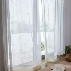 透け感のあるミラーレースカーテン(猫柄)■カラー：オフホワイト ■サイズ：幅100×丈108(2枚組),幅100×丈133(2枚組),幅100×丈148(2枚組),幅100×丈168(2枚組),幅100×丈176(2枚組),幅100×丈183(2枚組),幅100×丈188(2枚組),幅100×丈193(2枚組),幅100×丈198(2枚組),幅100×丈203(2枚組),幅100×丈213(2枚組),幅100×丈218(2枚組),幅100×丈223(2枚組),幅100×丈228(2枚組),の商品写真