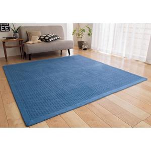 吸汗・速乾さらさらラグ 表面は綿100%ニットメッシュで汗を吸っても乾きがはやい 洗濯機で丸洗いOKの商品写真