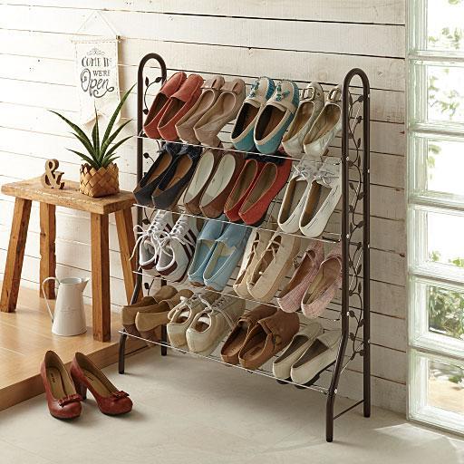 スリムシューズラックの商品写真