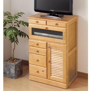 キャビネット(引出しいっぱいルーバー扉付き)の商品写真