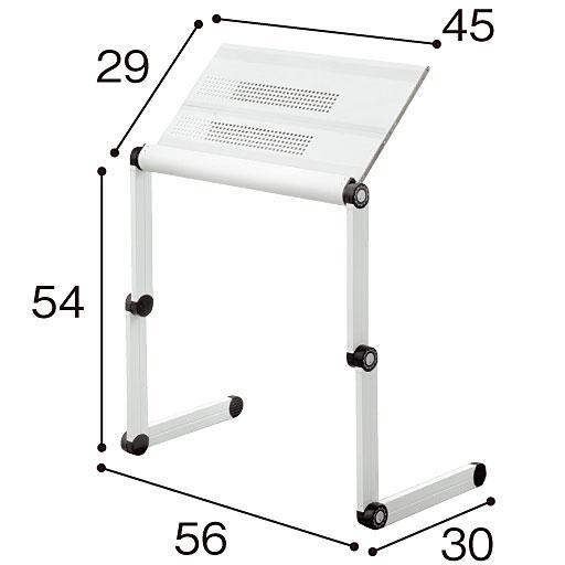 マウスも使えるフレキシブルパソコンテーブルの商品写真