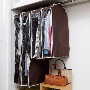 パッと見える炭入り消臭衣類カバー■サイズ：A(ショート),B(ロング)の商品写真