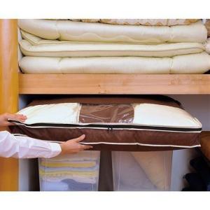 炭入り消臭羽毛布団収納ケース■サイズ：シングル,ダブルの商品写真