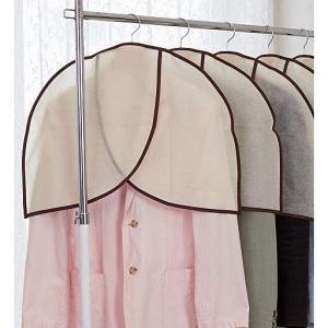 衣類のホコリよけカバー■サイズ：A(肩カバー10枚)の商品写真