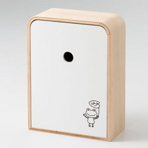 木製玄関キーボックスの商品写真