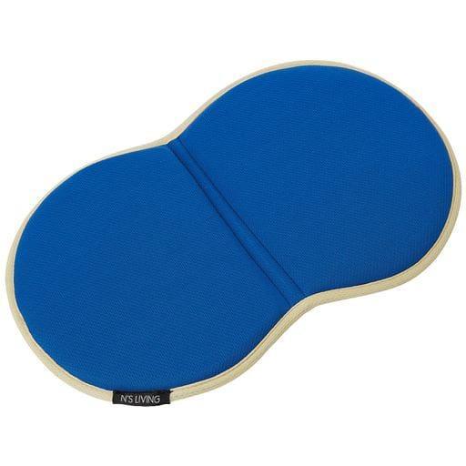 低反発ゲルクッション/持ち運びしやすい薄型設計■カラー：ブルー系(ブルー×ベージュ) ブラウン系(ブラウン×オレンジ)の商品写真