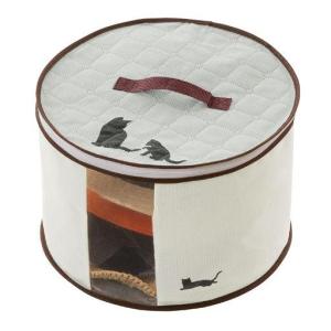 炭消臭 帽子収納袋■カラー：アイボリーの商品写真