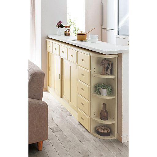 引き戸収納庫(奥行が選べるカウンター下用)の商品写真