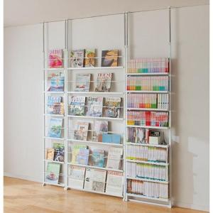 つっぱりスチール頑丈壁面本棚の商品写真