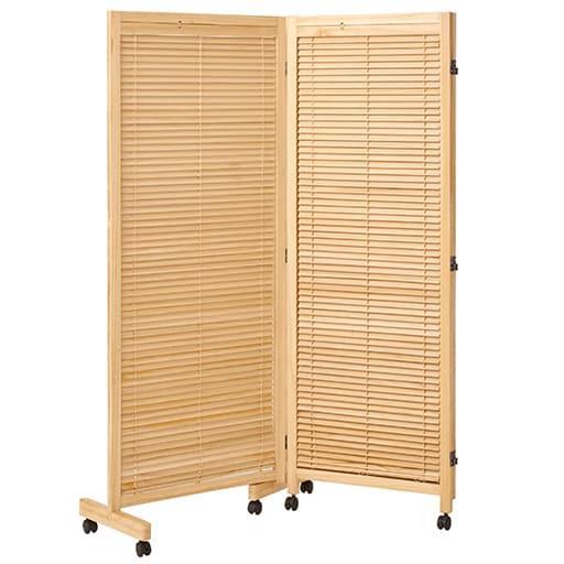 パーテーション(リビング・和室にぴったり)■カラー：ナチュラル ■サイズ：A(3連)の商品写真