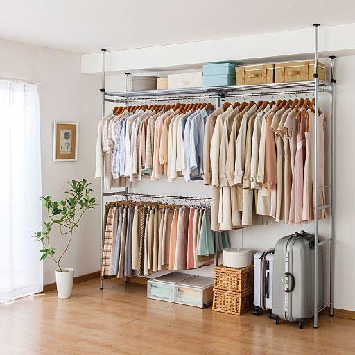 突っ張りウォークインクローゼットの商品写真