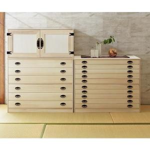 桐タンス(着物の収納に便利な組み合わせ自在)の商品写真