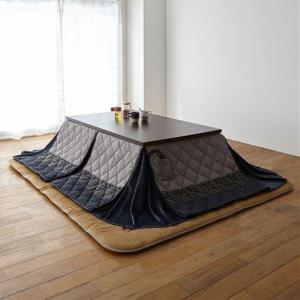 〔ハイタイプ用〕省スペースこたつ掛け布団(ゆかり)■カラー：グレー ベージュ ■サイズ：正方形M(90×90×高さ72.5cm),長方形M(120×80×高さ72.5cm),長方形L(135×90×高さ72.5cm),長方形LL(150×90×高さ72.5cm)の商品写真