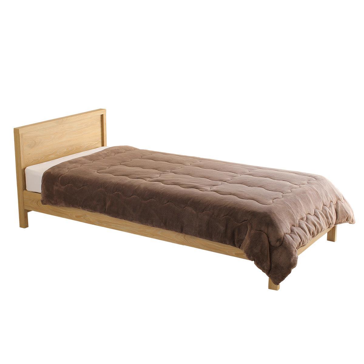 【シングル】ひな暖毛布 マロンブラウンの商品写真